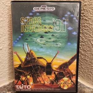 Game - Space Invaders '91 (CIB) - Genesis - Sega - Taito